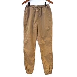 Stelen Tan Parachute Pants Joggers Pull On Small Utility Neutral